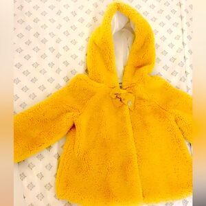 Mayoral Bright Yellow Fleece Kids Jacket